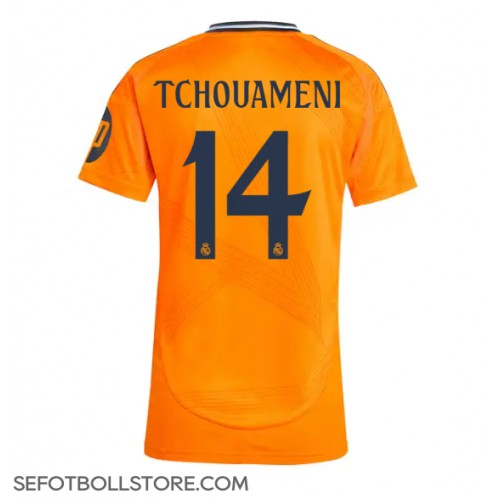 Real Madrid Aurelien Tchouameni #14 Replika Bortatröja Dam 2024-25 Kortärmad